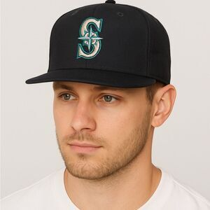 Nike Seattle Mariners Hat Adjustable snap back Baseball Cap Dri-Fit
